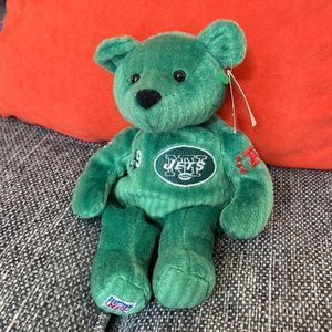 NFL New York Jest Keyshawn Johnson Vintage Salvino’s NFL Bammers Beanie Baby